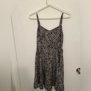 Old Navy Spaghetti Strap Leppard Dress